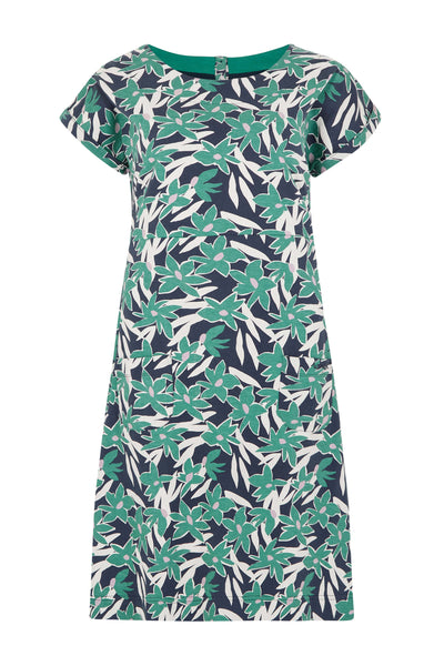 Tallahassee Organic Printed Jersey Dress