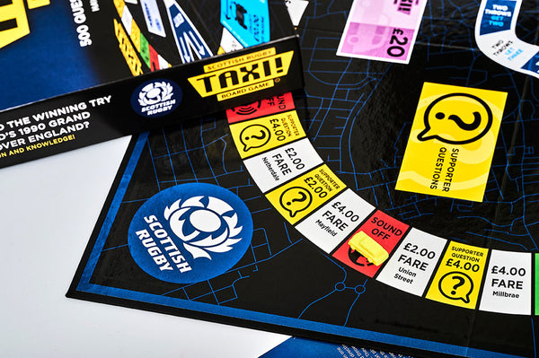 Taxi Board Game - Scottish Rugby