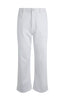 Soulina Wide Leg Cropped Denim Jeans White