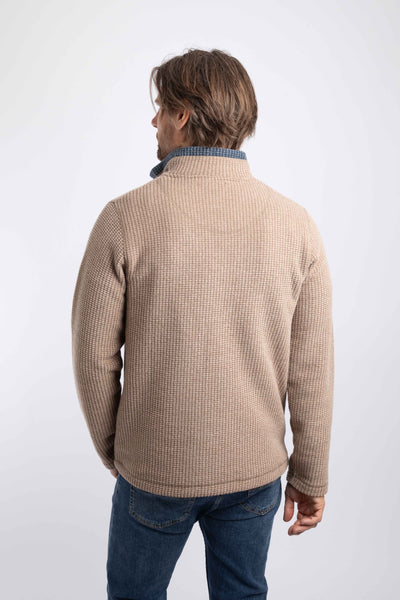 Newark 1/4 Zip Grid Fleece