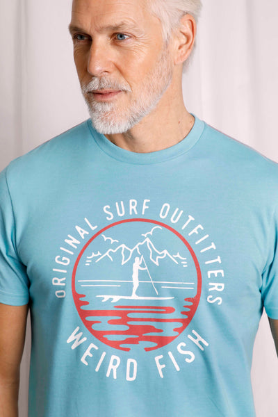 Paddle Eco Graphic Tee - Sky Blue
