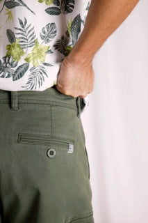 Rigney Cargo Short - Dark Olive
