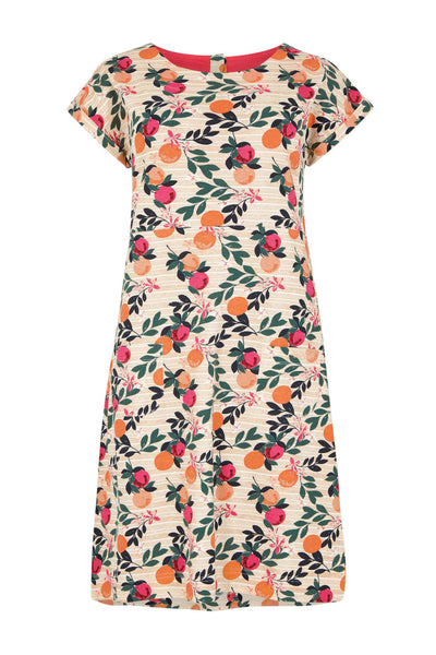 Tallahassee Organic Printed Jersey Dress