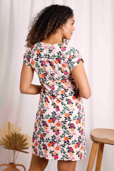 Tallahassee Organic Printed Jersey Dress