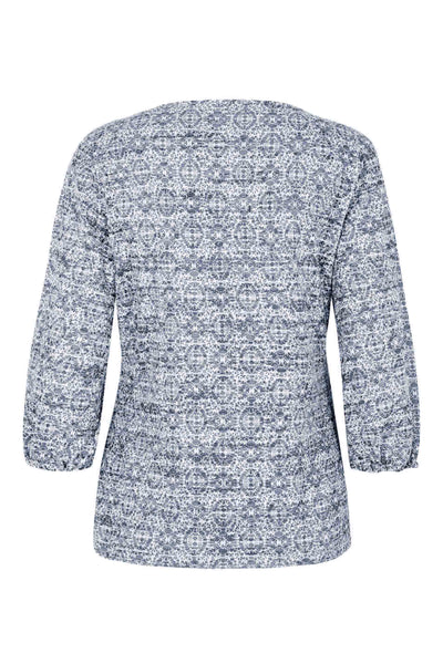 Lara Burnout V Neck T-Shirt