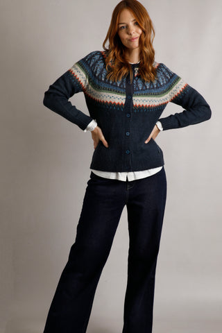 Hatty Eco Fair Isle Cardigan