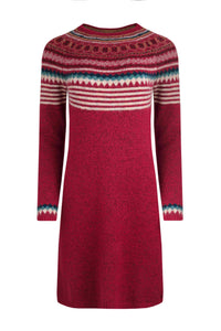 Blakely Eco Fair Isle Knitted Dress