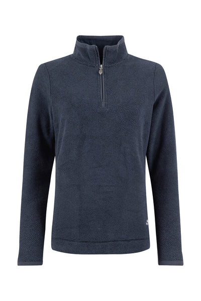 Sarah Eco 1/4 Zip Textured Fleece