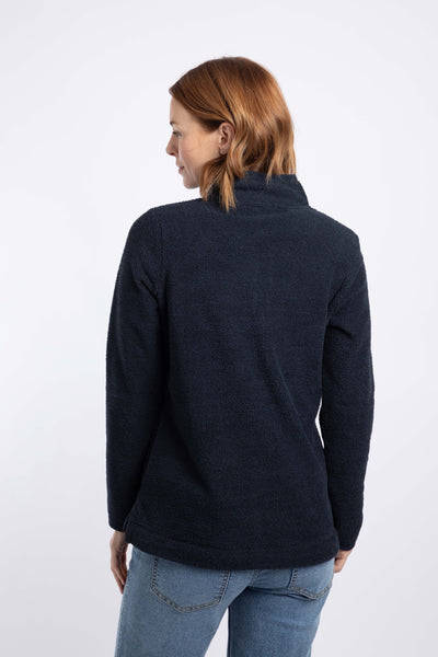 Sarah Eco 1/4 Zip Textured Fleece
