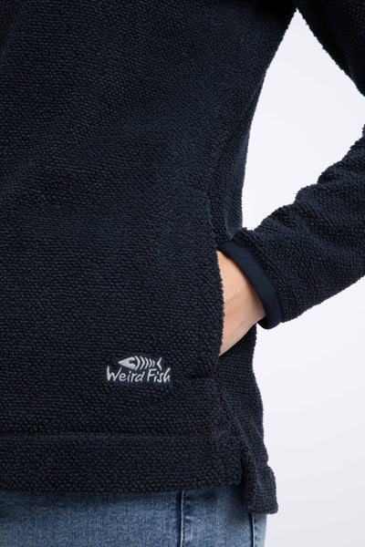 Sarah Eco 1/4 Zip Textured Fleece
