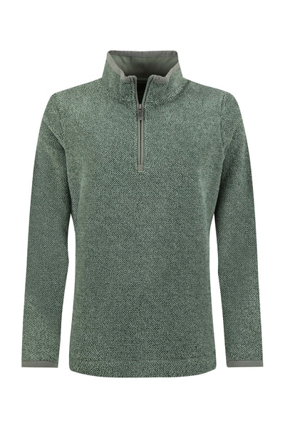 Sarah Eco 1/4 Zip Textured Fleece