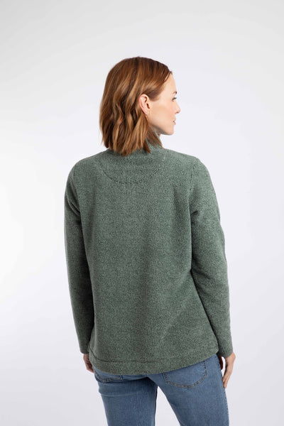 Sarah Eco 1/4 Zip Textured Fleece