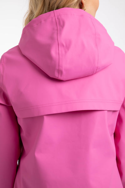 Faros Waterproof Rain Jacket Gerbera/Apple Mint
