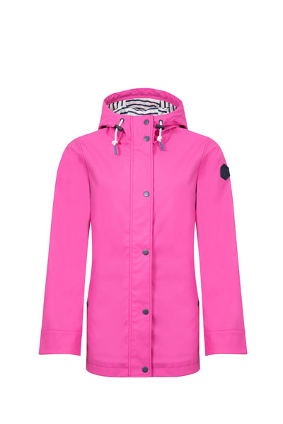 Faros Waterproof Rain Jacket Gerbera/Apple Mint
