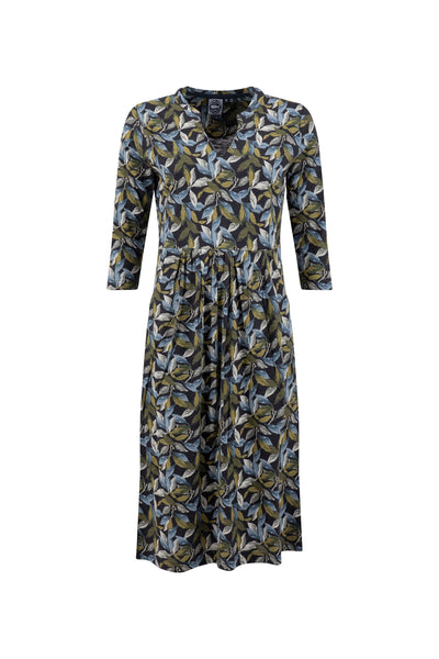 Isolde Printed Jersey Midi Dress