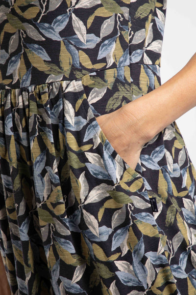 Isolde Printed Jersey Midi Dress