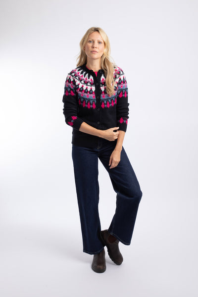 Hatty Fair Isle Cardigan