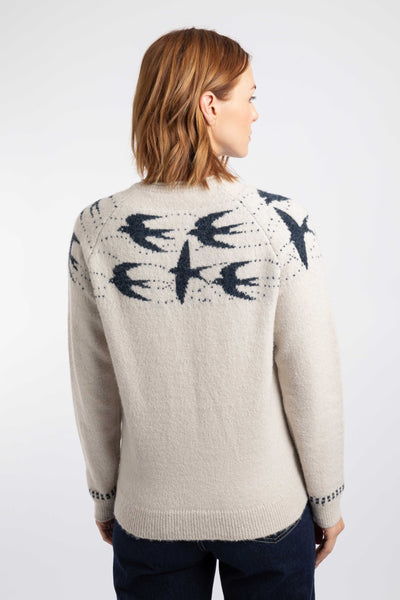 Swallows Intarsia Fair Isle Jumper