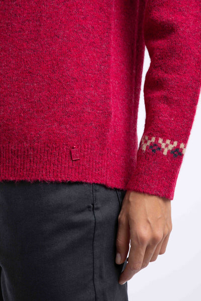 Tulips Intarsia Fair Isle Jumper