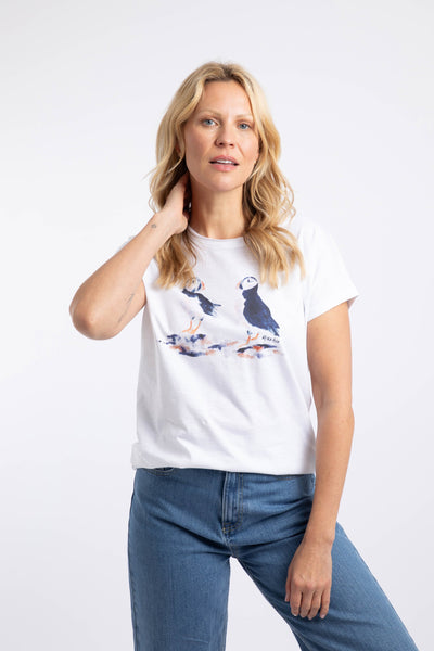Puffins Organic Cotton Graphic Tee