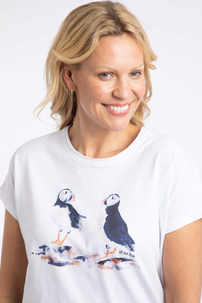 Puffins Organic Cotton Graphic Tee