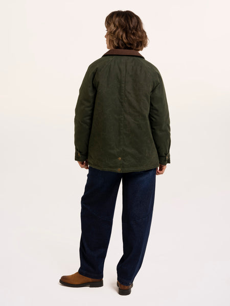 Pear Cord Collar Barn Jacket