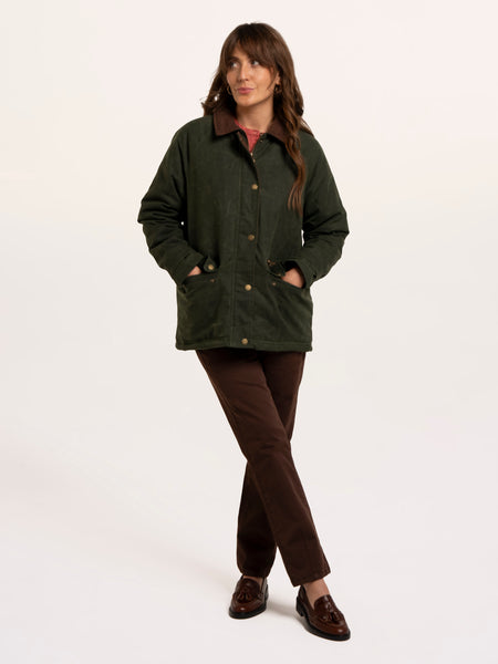 Pear Cord Collar Barn Jacket