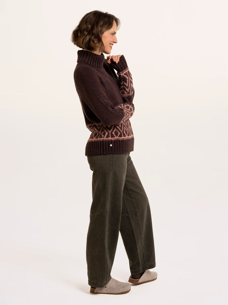 Thyra Intarsia Knitted Jumper