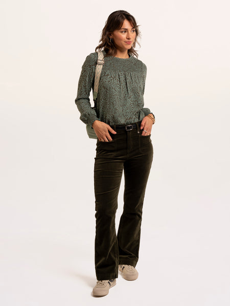 Saffron Trouser - Khaki