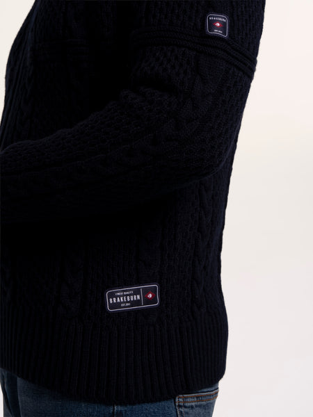 Colindale Full Zip Knitted Jumper