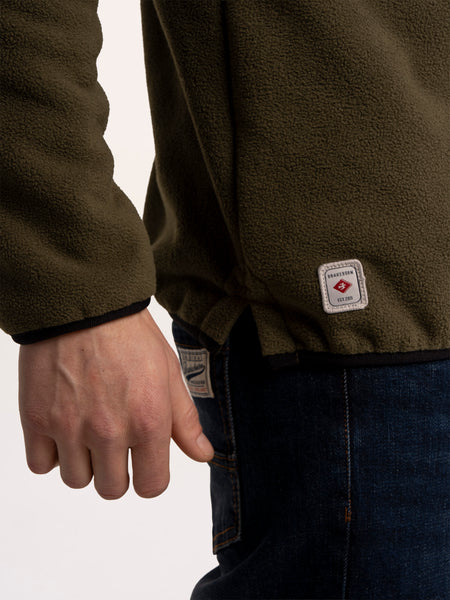Ipley Micro Fleece 1/4 Popper Sweat