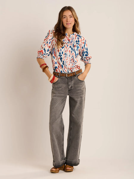 Yuki Ikat Printed Blouse