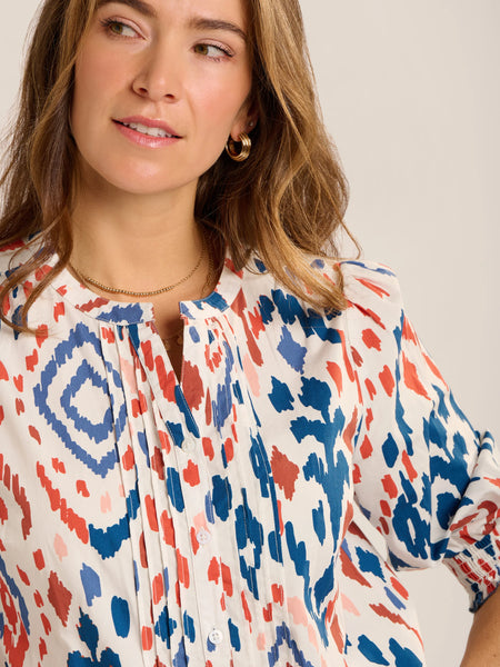 Yuki Ikat Printed Blouse