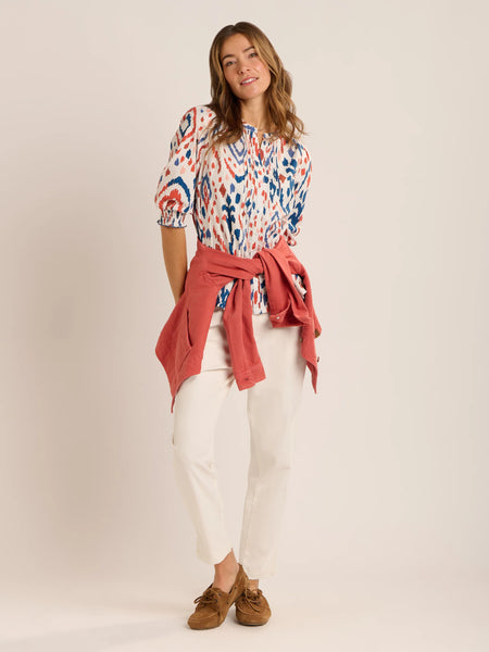 Yuki Ikat Printed Blouse