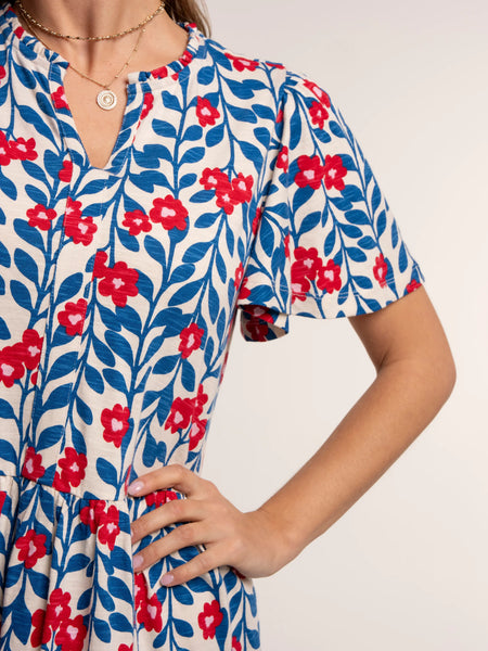Calliope Jersey Knee Length Dress