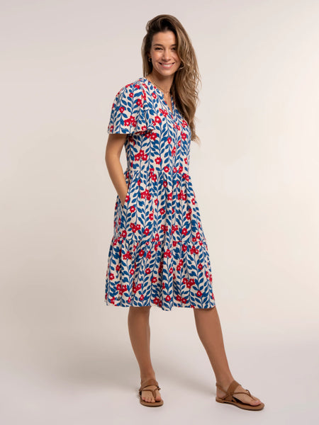Calliope Jersey Knee Length Dress