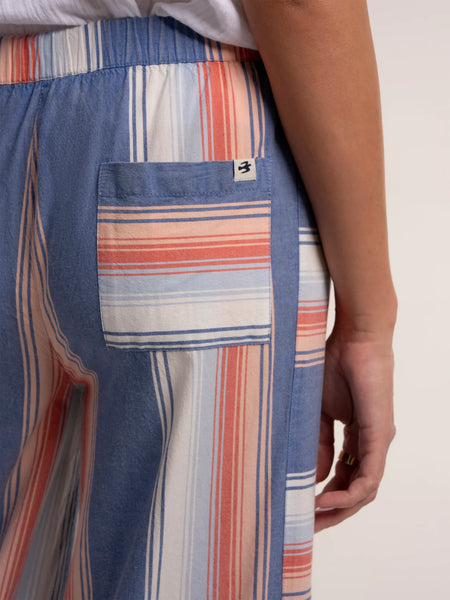 Julieta Stripe Wide Leg Beach Pant