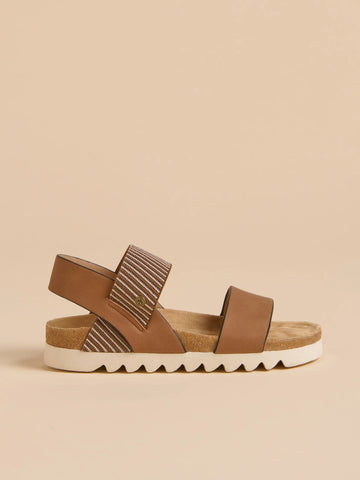 Stripe Sandal