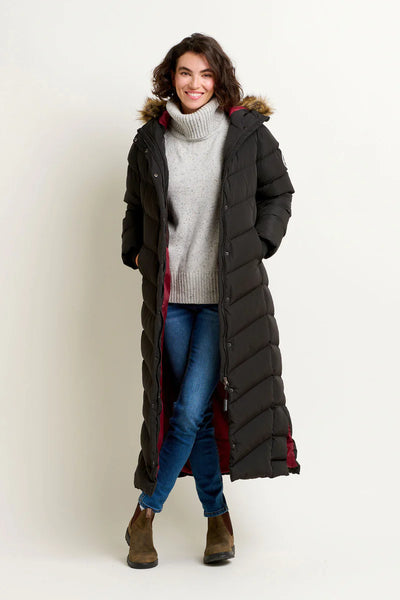 Slim Longline Puffer Coat