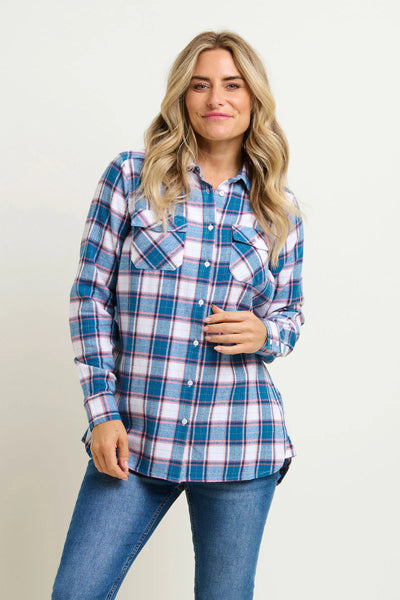 Lucille Flannel Shirt wmns