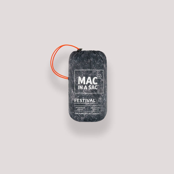 Festival Poncho - Packable Waterproof Cape