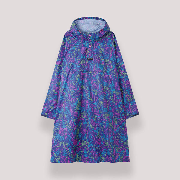 Festival Poncho - Packable Waterproof Cape