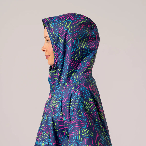 Festival Poncho - Packable Waterproof Cape