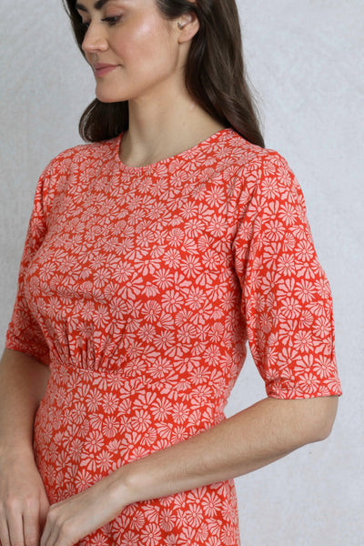 Cassandra Organic Cotton Jersey Swing Dress