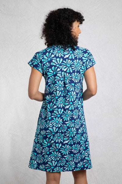 Suffolks Organic Cotton Printed Jersey Dress