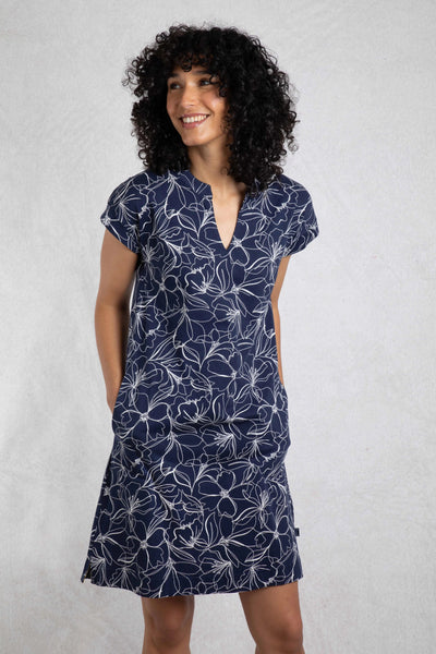 Suffolks Organic Cotton Printed Jersey Dress