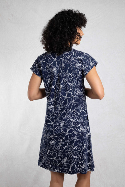 Suffolks Organic Cotton Printed Jersey Dress