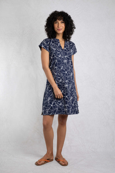 Suffolks Organic Cotton Printed Jersey Dress