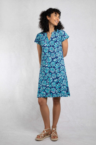 Suffolks Organic Cotton Printed Jersey Dress