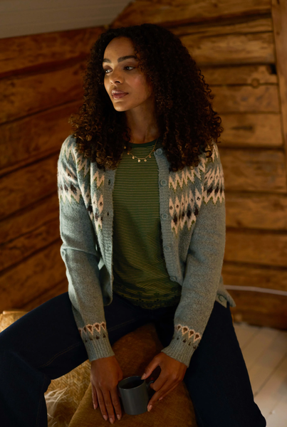 Hatty Eco Fair Isle Cardigan